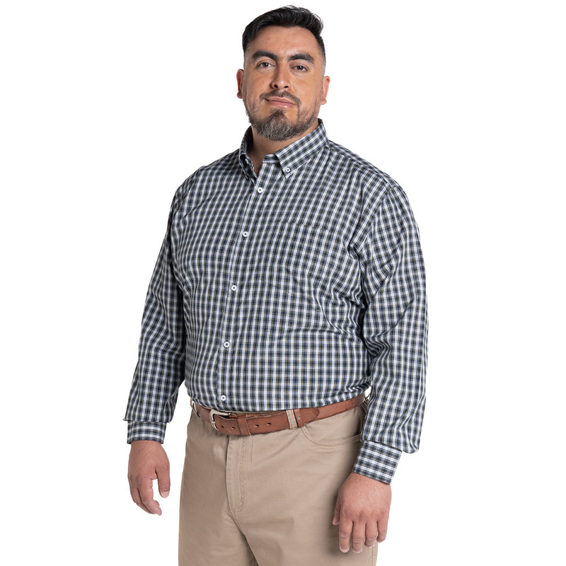 CAMISA FANTASIA CLASICA REGULAR FIT | AZUL PETRÓLEO - 1