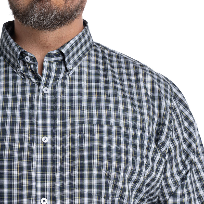 CAMISA FANTASIA CLASICA REGULAR FIT | AZUL PETRÓLEO - 3