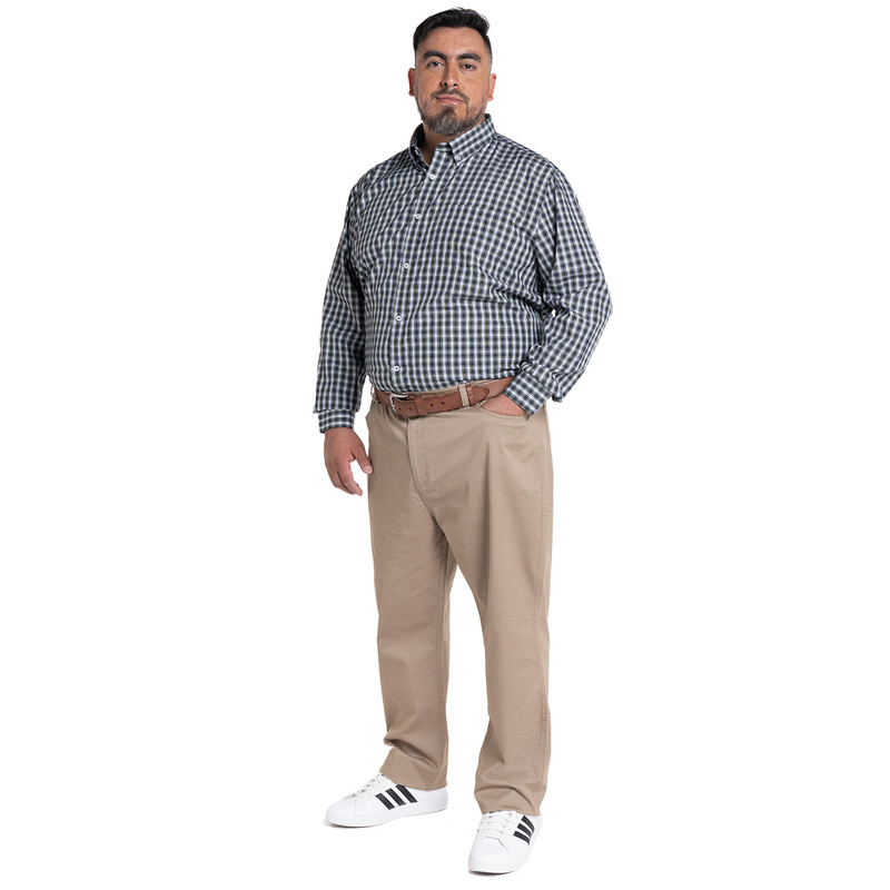 CAMISA FANTASIA CLASICA REGULAR FIT | AZUL PETRÓLEO - 4