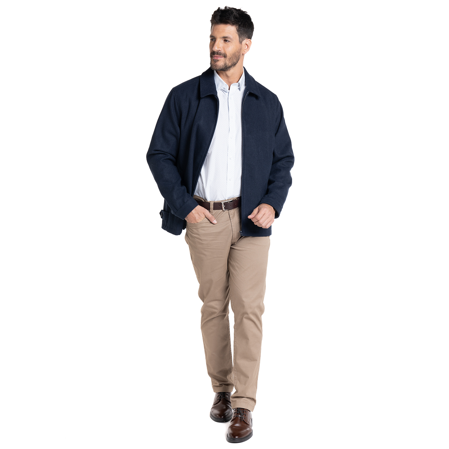 CHAQUETA CLÁSICA | AZUL MARINO - 4