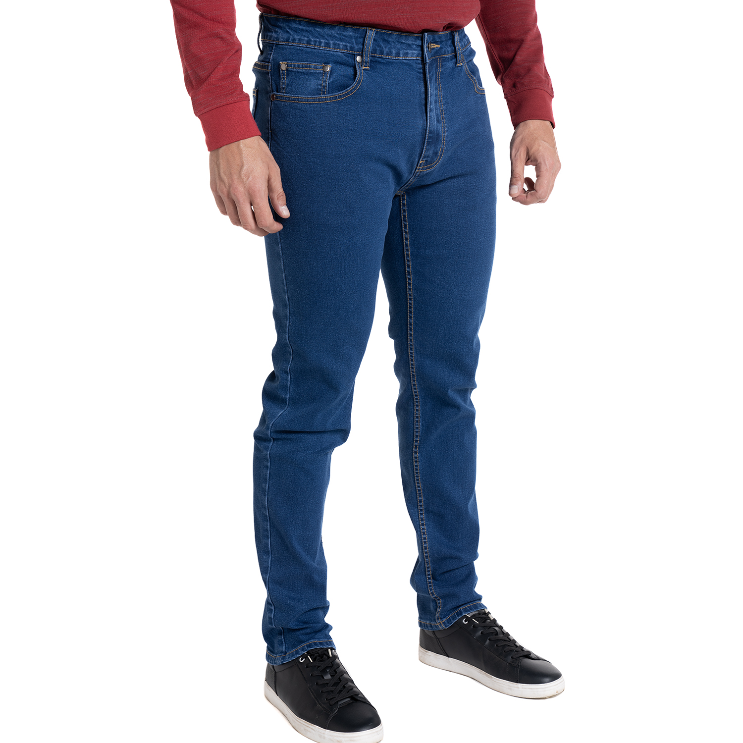 JEANS SPANDEX SLIM FIT | AZUL - 1