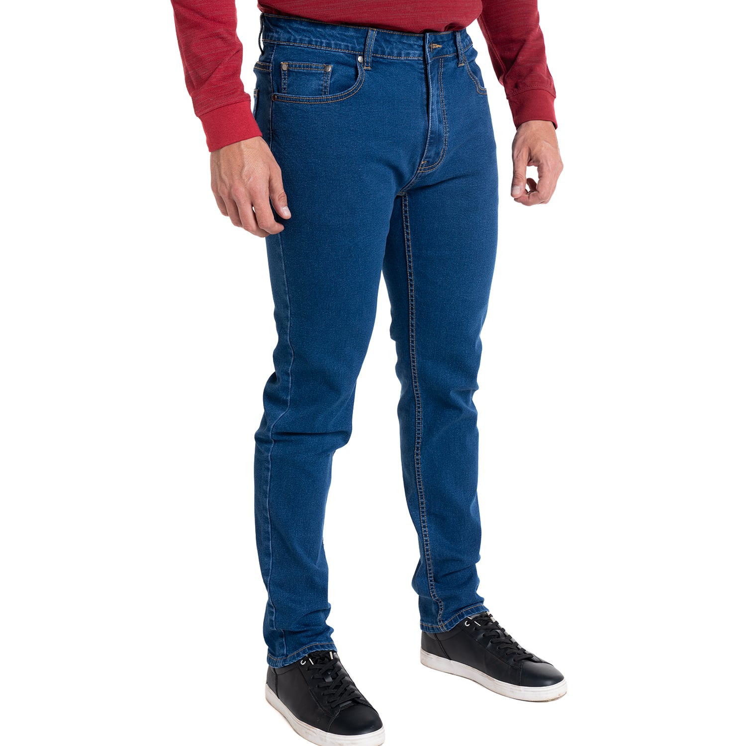 JEANS SPANDEX SLIM FIT | AZUL - 1
