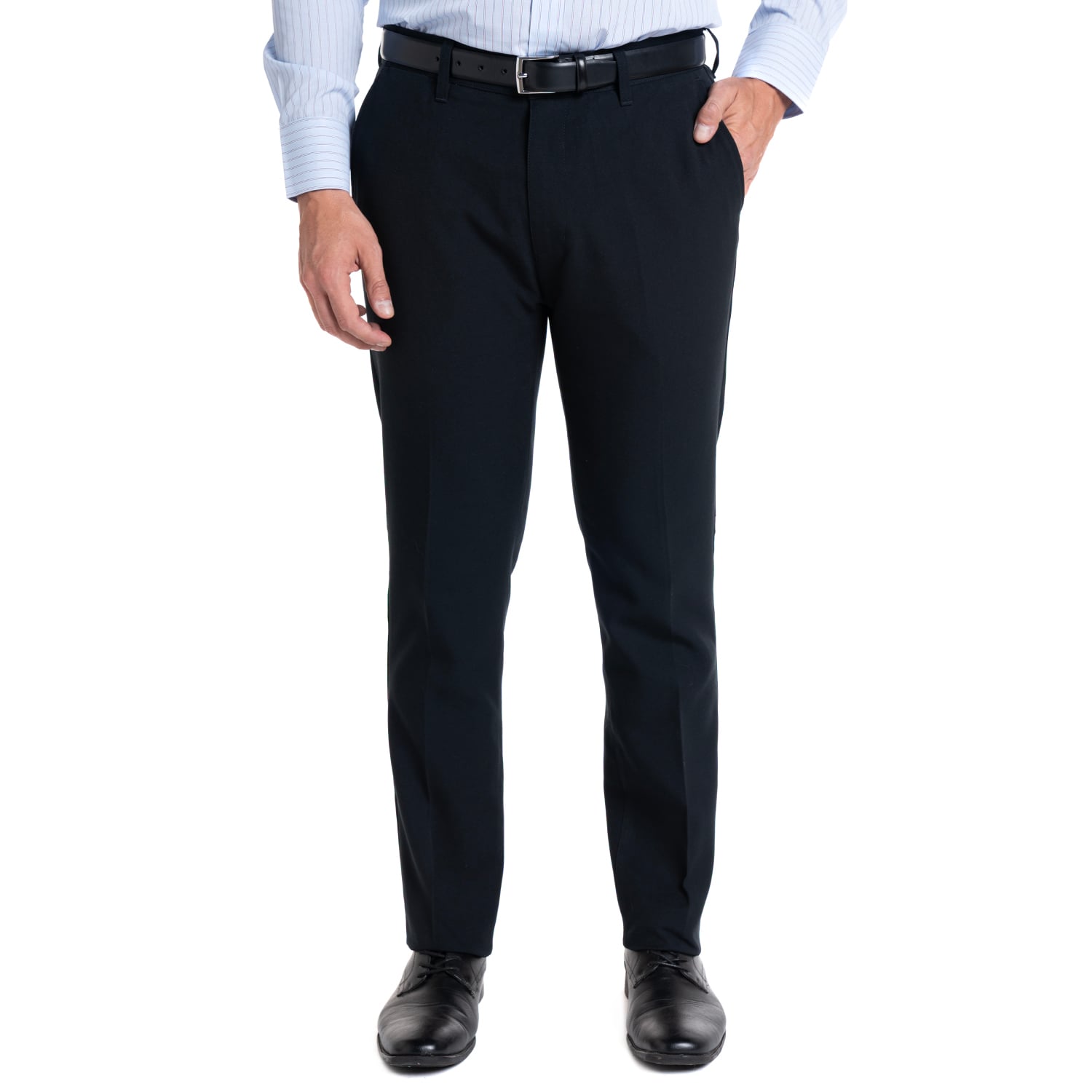 PANTALON CASIMIR FRENTE PLANO REGULAR FIT | AZUL MARINO - 5