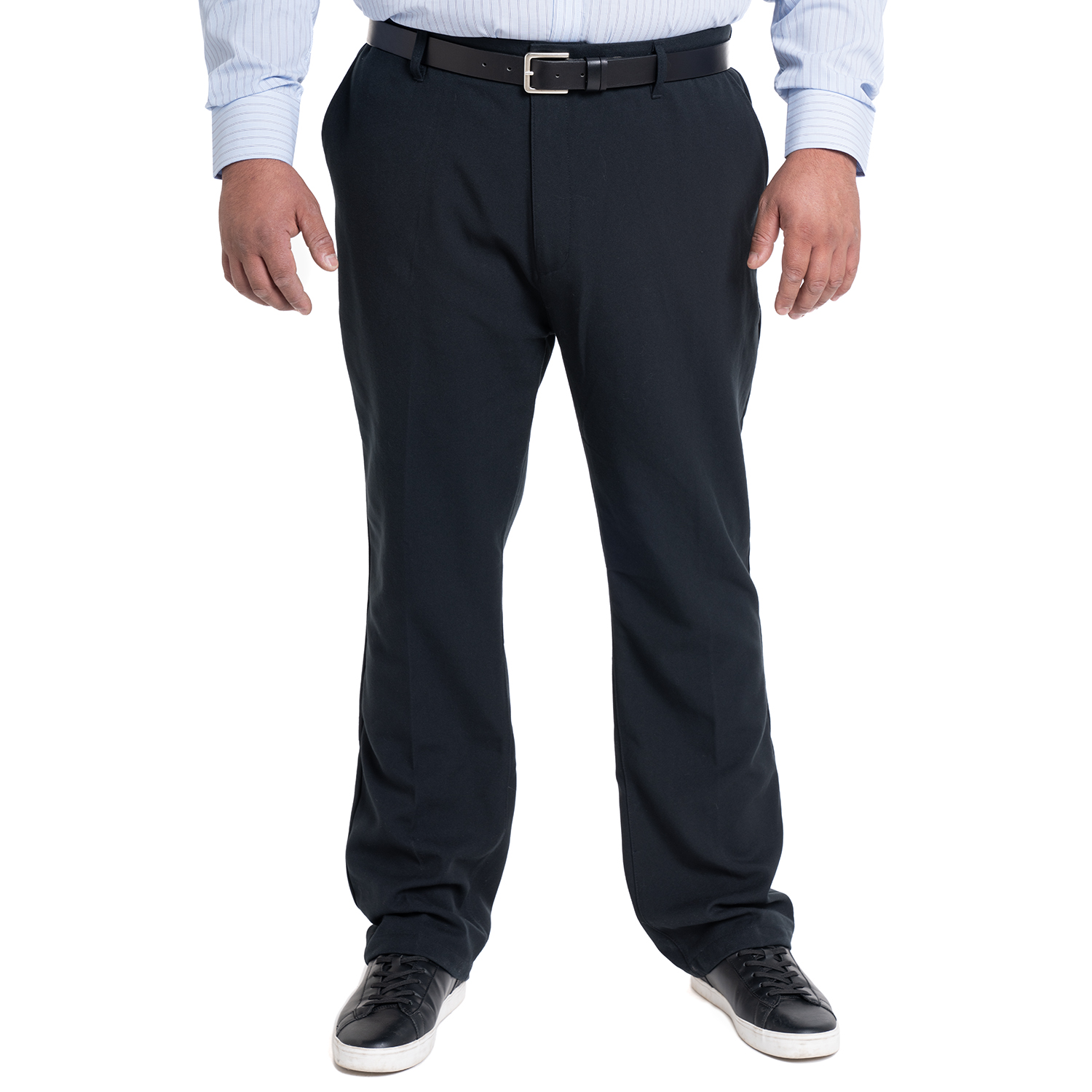 PANTALON CASIMIR FRENTE PLANO REGULAR FIT | AZUL MARINO - 1