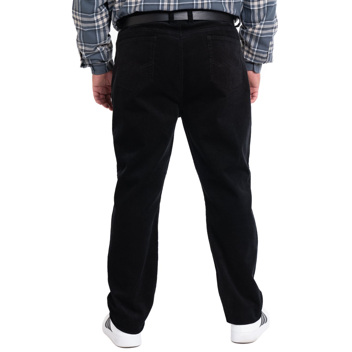 PANTALON COTELE 5 BOLSILLOS REGULAR FIT | GRIS OSCURO - 2
