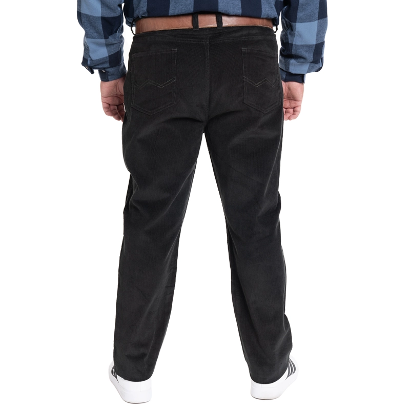 PANTALON COTELE 5 BOLSILLOS REGULAR FIT | VERDE - 2