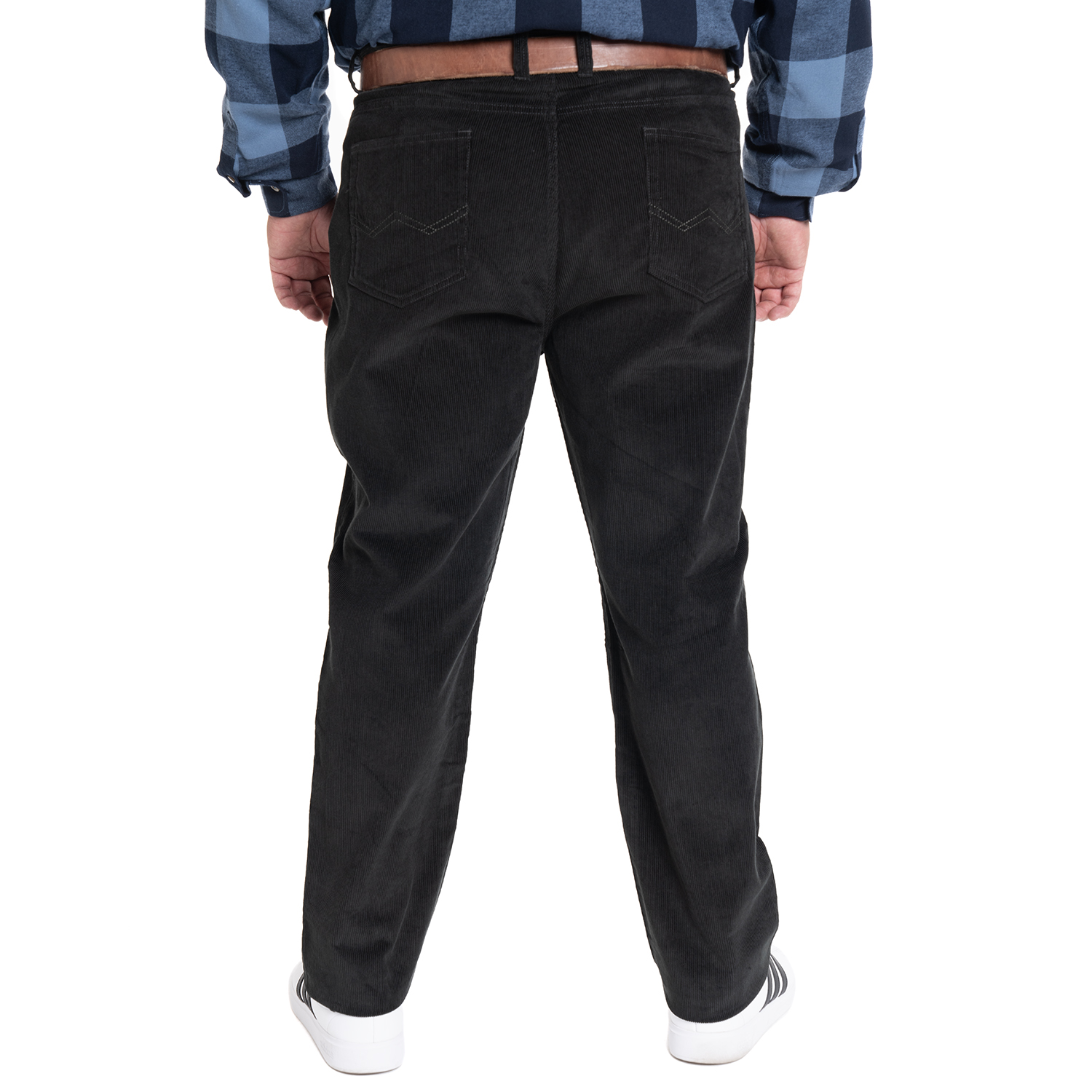 PANTALON COTELE 5 BOLSILLOS REGULAR FIT | VERDE - 2