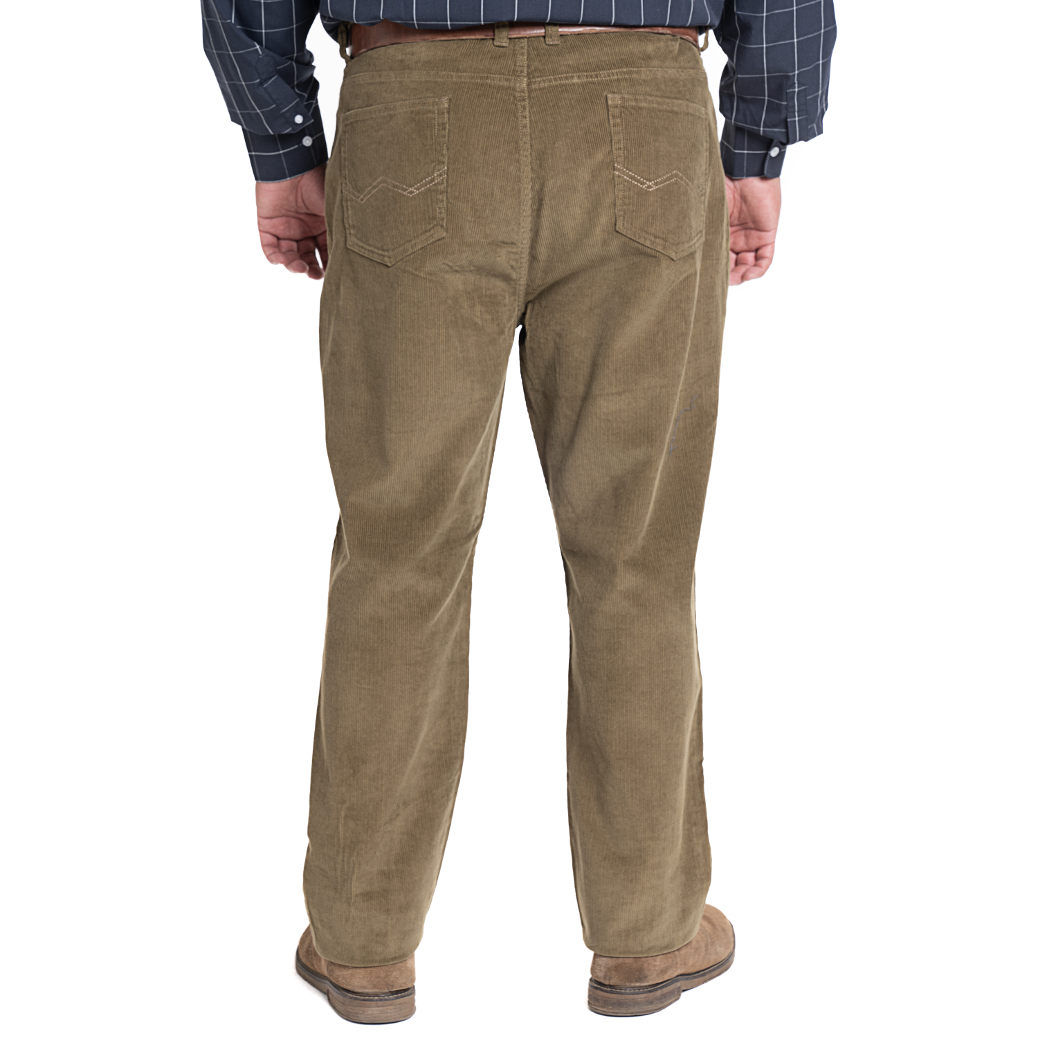 PANTALON COTELE 5 BOLSILLOS REGULAR FIT | KHAKI - 2