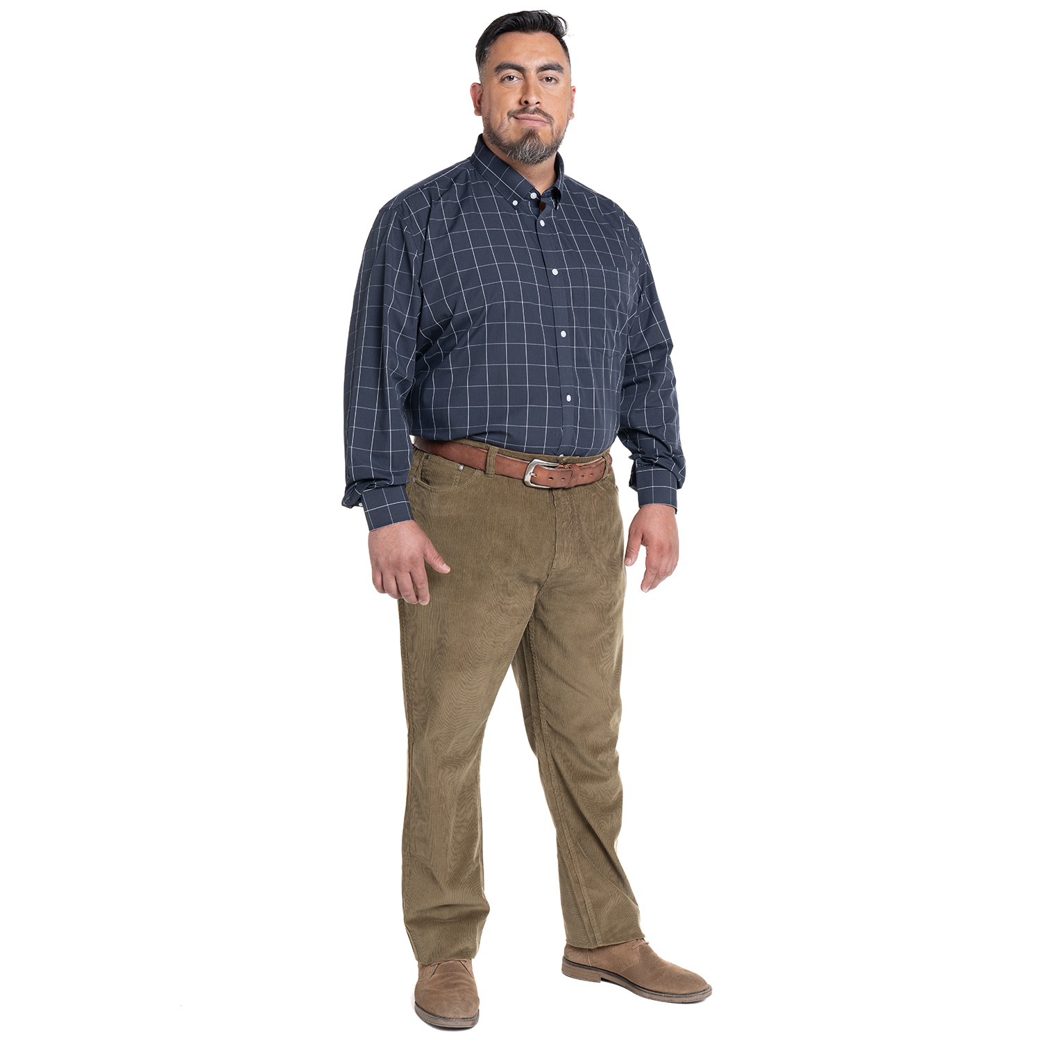 PANTALON COTELE 5 BOLSILLOS REGULAR FIT | KHAKI - 4