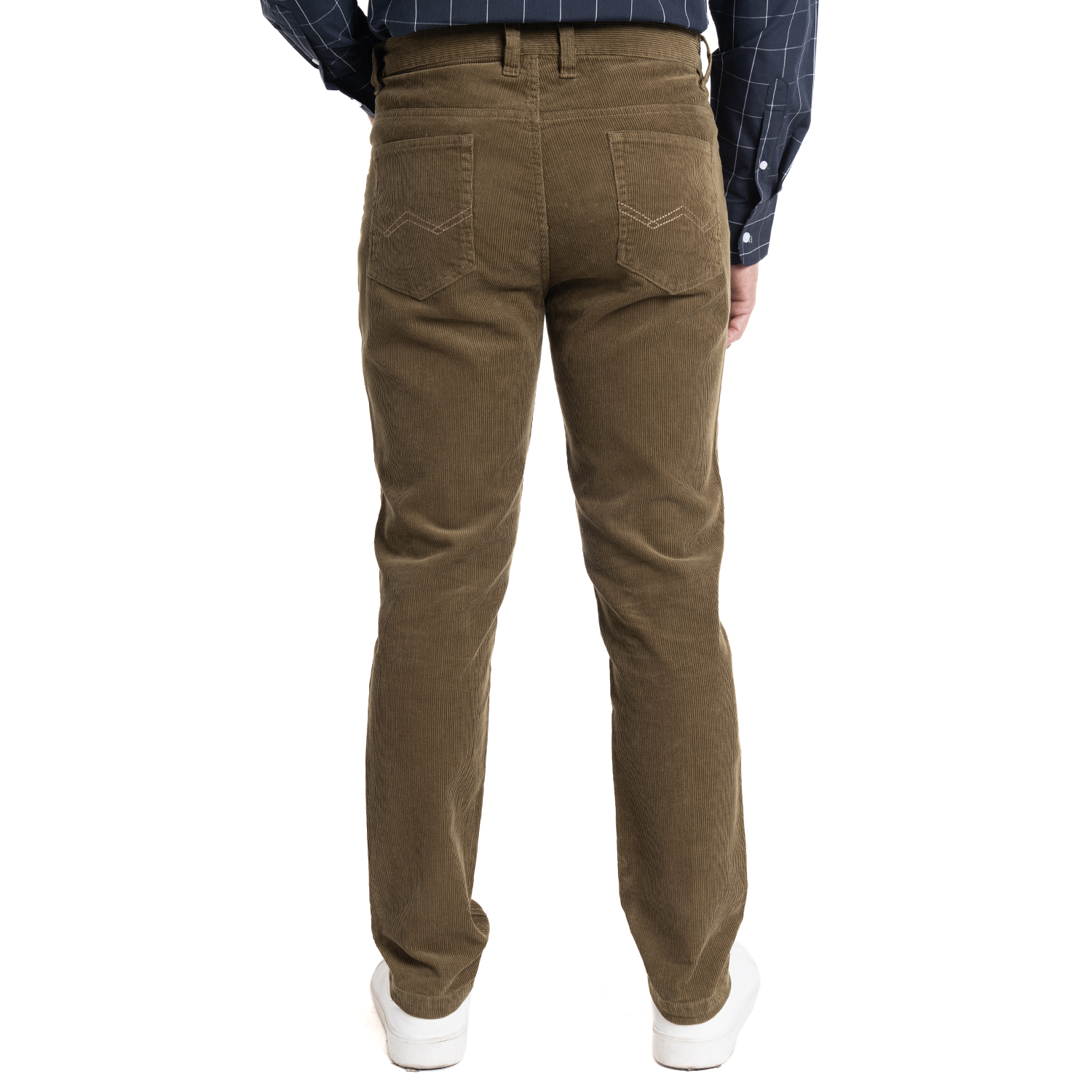 PANTALON COTELE 5 BOLSILLOS REGULAR FIT | KHAKI - 2