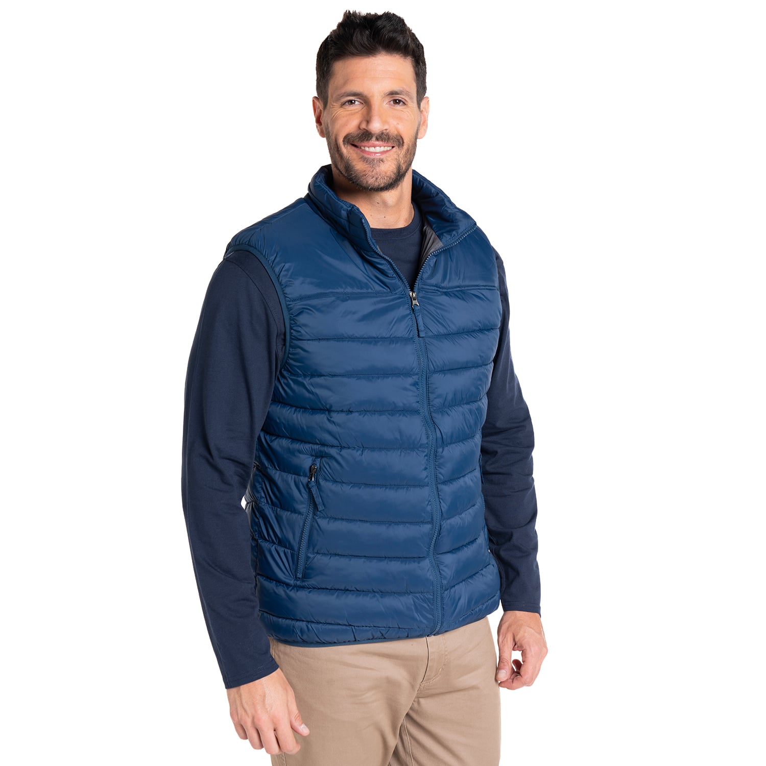 PARKA SIN MANGAS | AZUL MARINO - 1