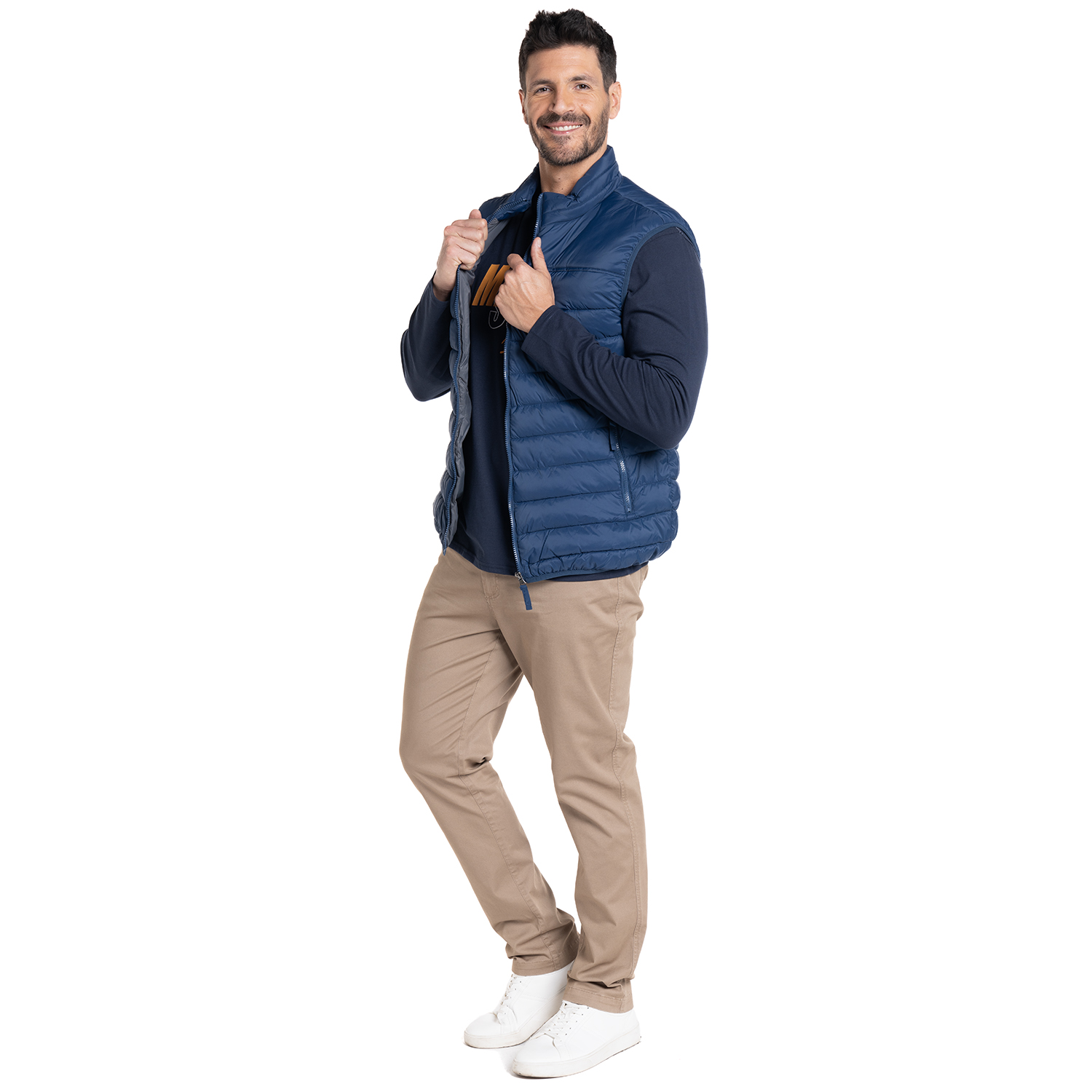 PARKA SIN MANGAS | AZUL MARINO - 4