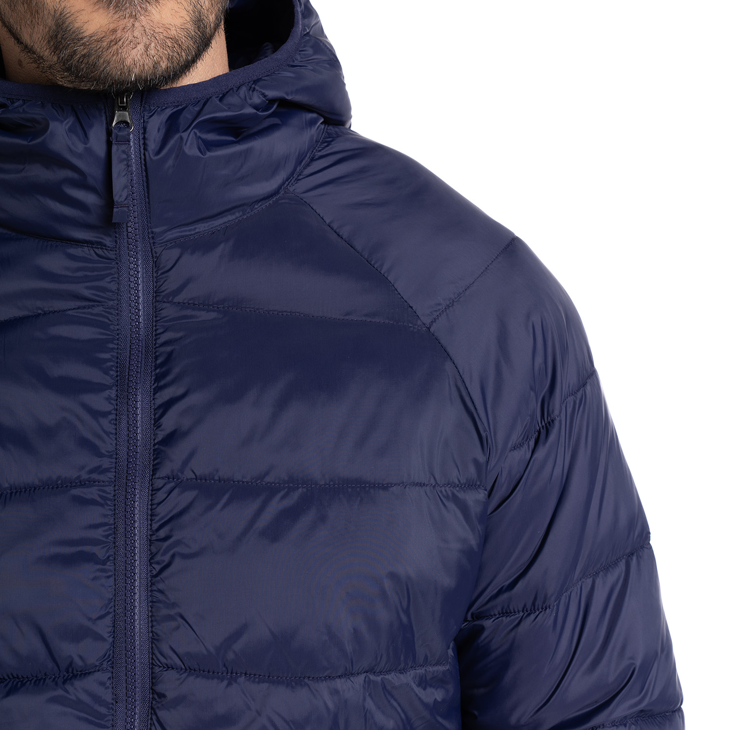 PARKA CON CAPUCHA | AZUL MARINO - 3