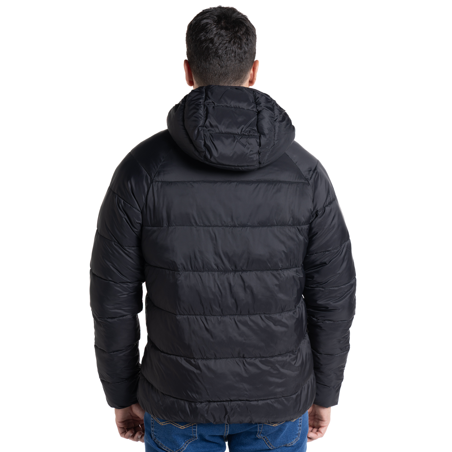 PARKA CON CAPUCHA | EN COLOR NEGRO - 2