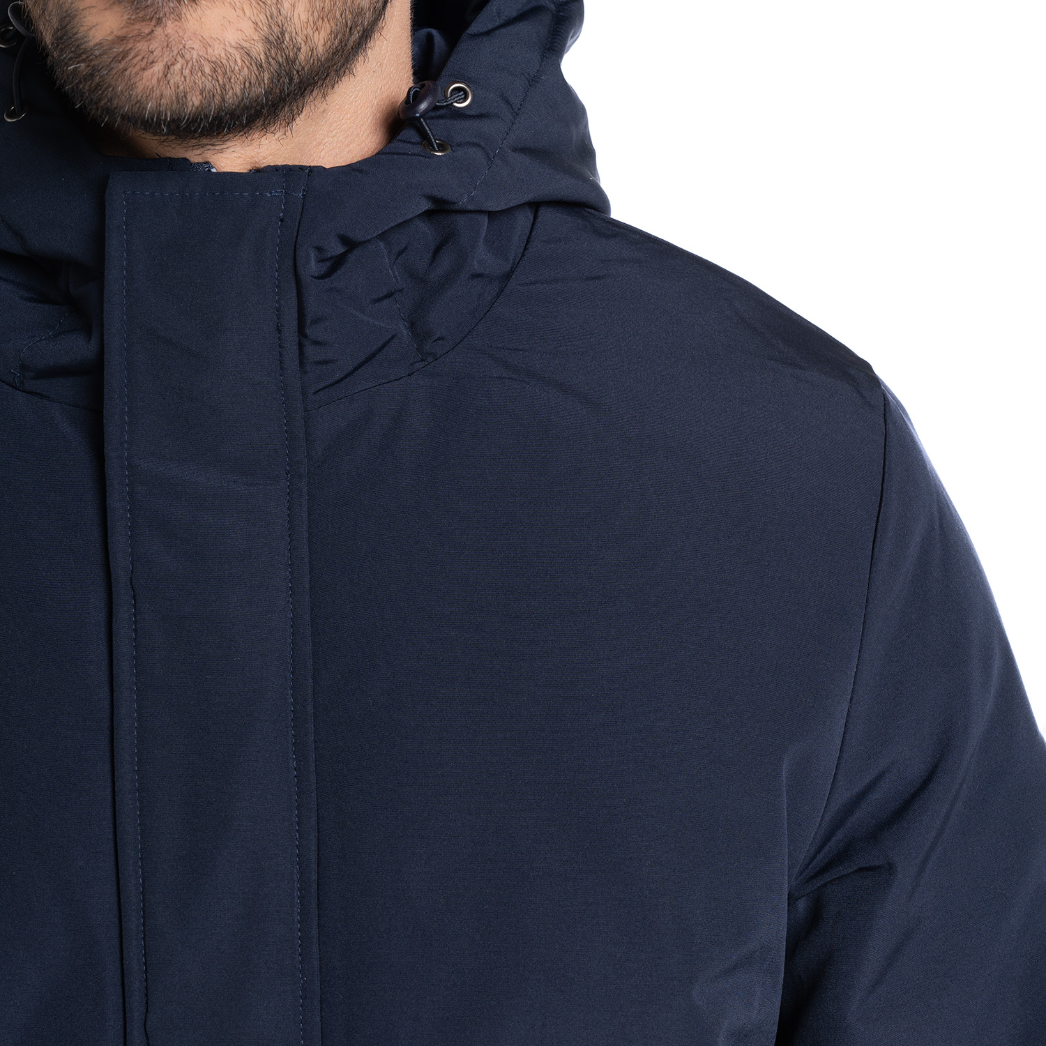 PARKA LARGA | AZUL MARINO - 3