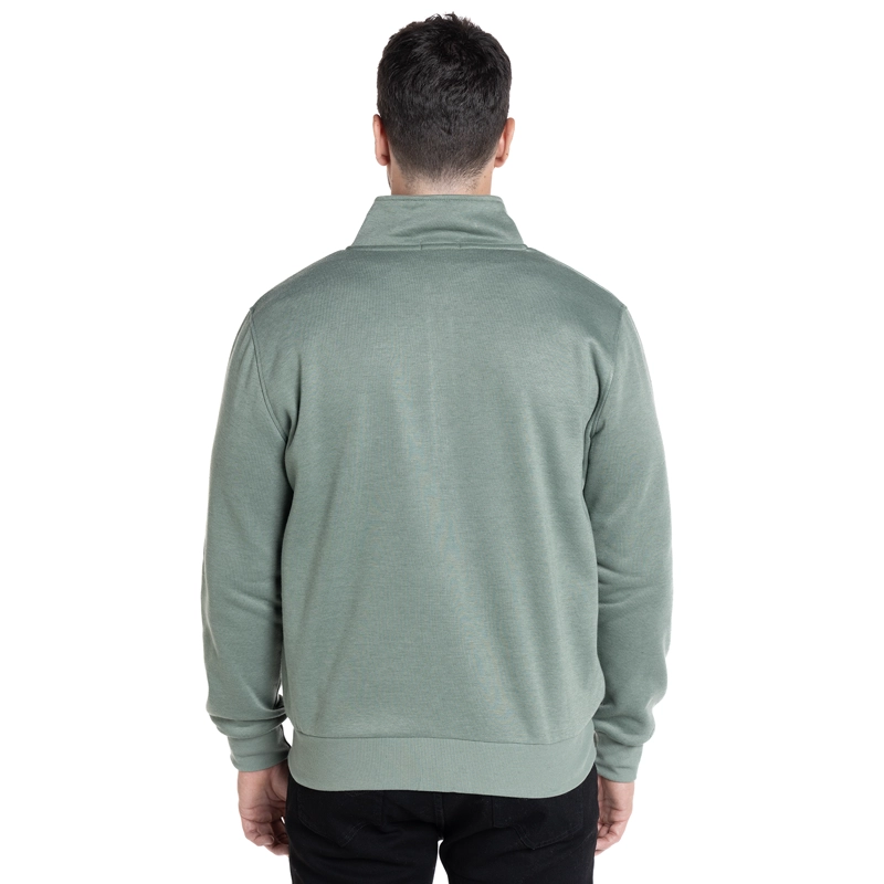 POLERON CUELLO ALTO SIN CAPUCHA | VERDE - 2