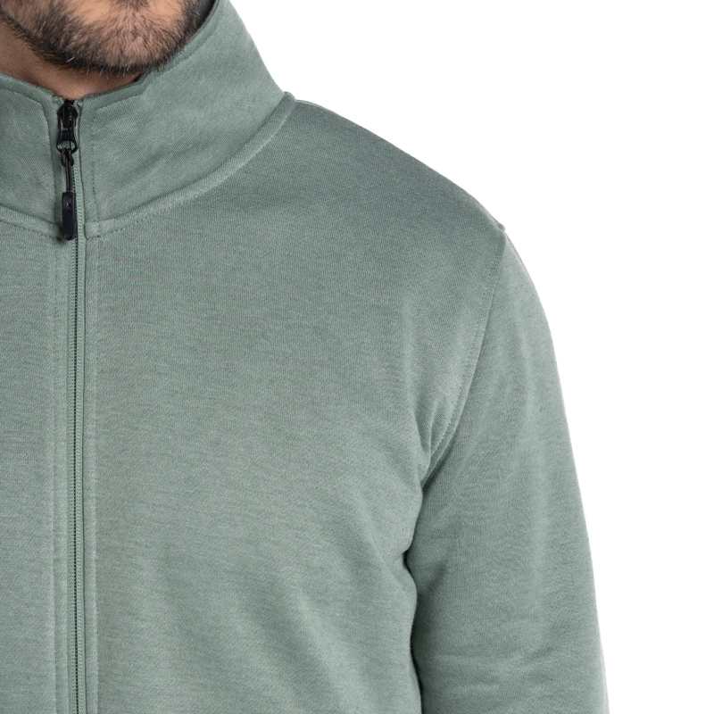 POLERON CUELLO ALTO SIN CAPUCHA | VERDE - 3