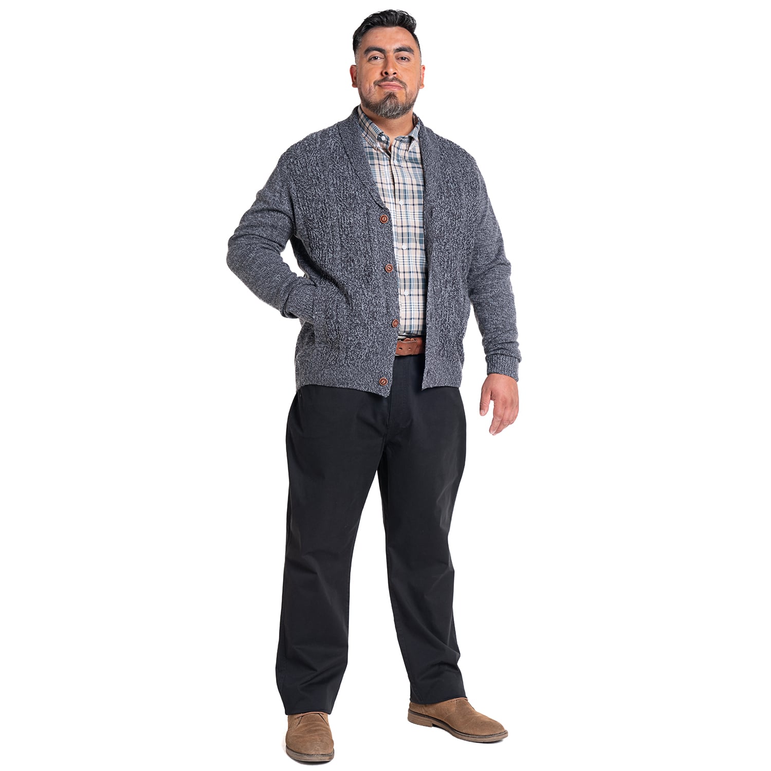 SWEATER CARDIGAN | EN COLOR NEGRO - 4
