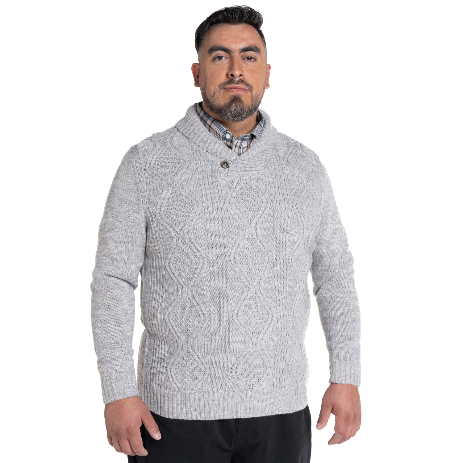 SWEATER CUELLO CRUZADO | AZUL MARINO - 5