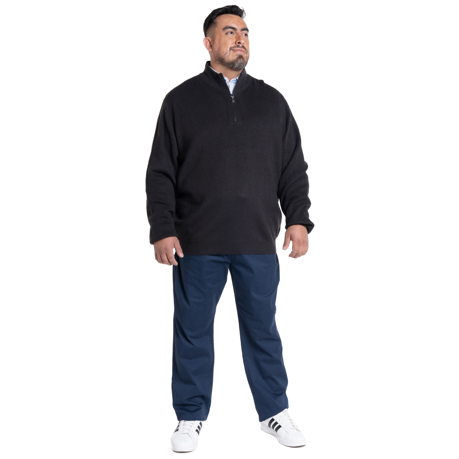 SWEATER HALF ZIPPER | GRIS - 4