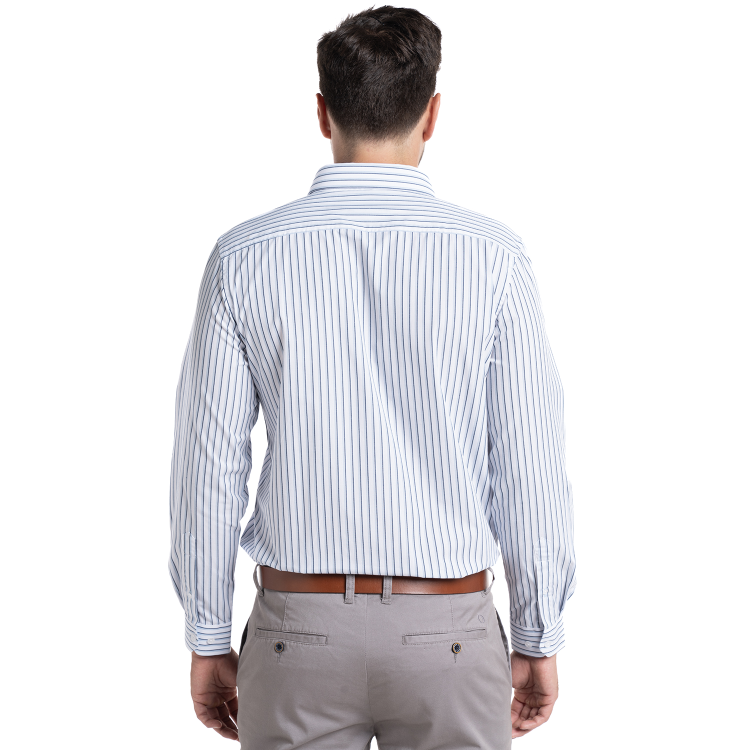 CAMISA TREVIRA LISTADA BILBAO | AZUL CLARO - 2