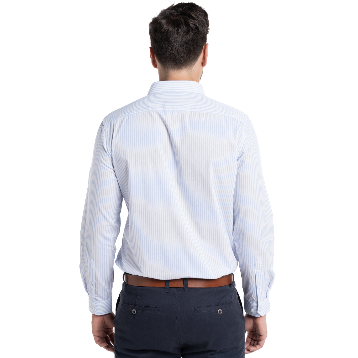 CAMISA TREVIRA LISTADA BILBAO | CELESTE - 2