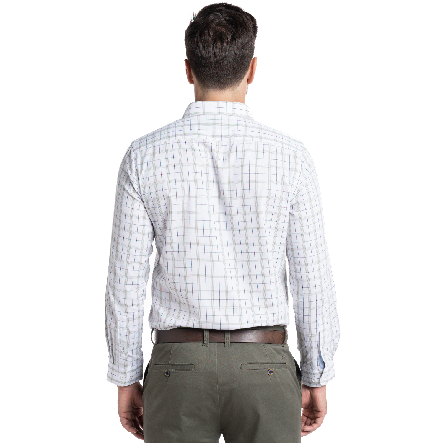 CAMISA TREVIRA CUADROS TOLEDO | BLANCO - 2