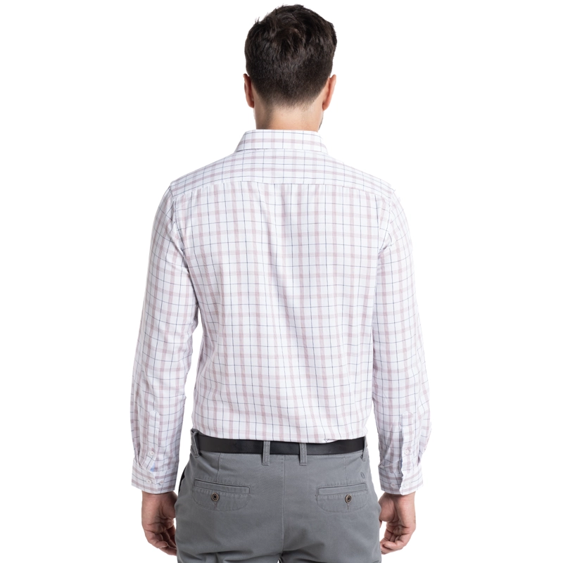 CAMISA TREVIRA CUADROS TOLEDO | PALO ROSA - 2