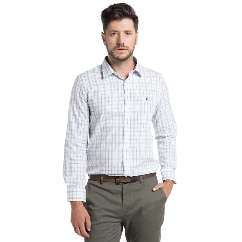 CAMISA TREVIRA CUADROS TOLEDO | PALO ROSA - 5