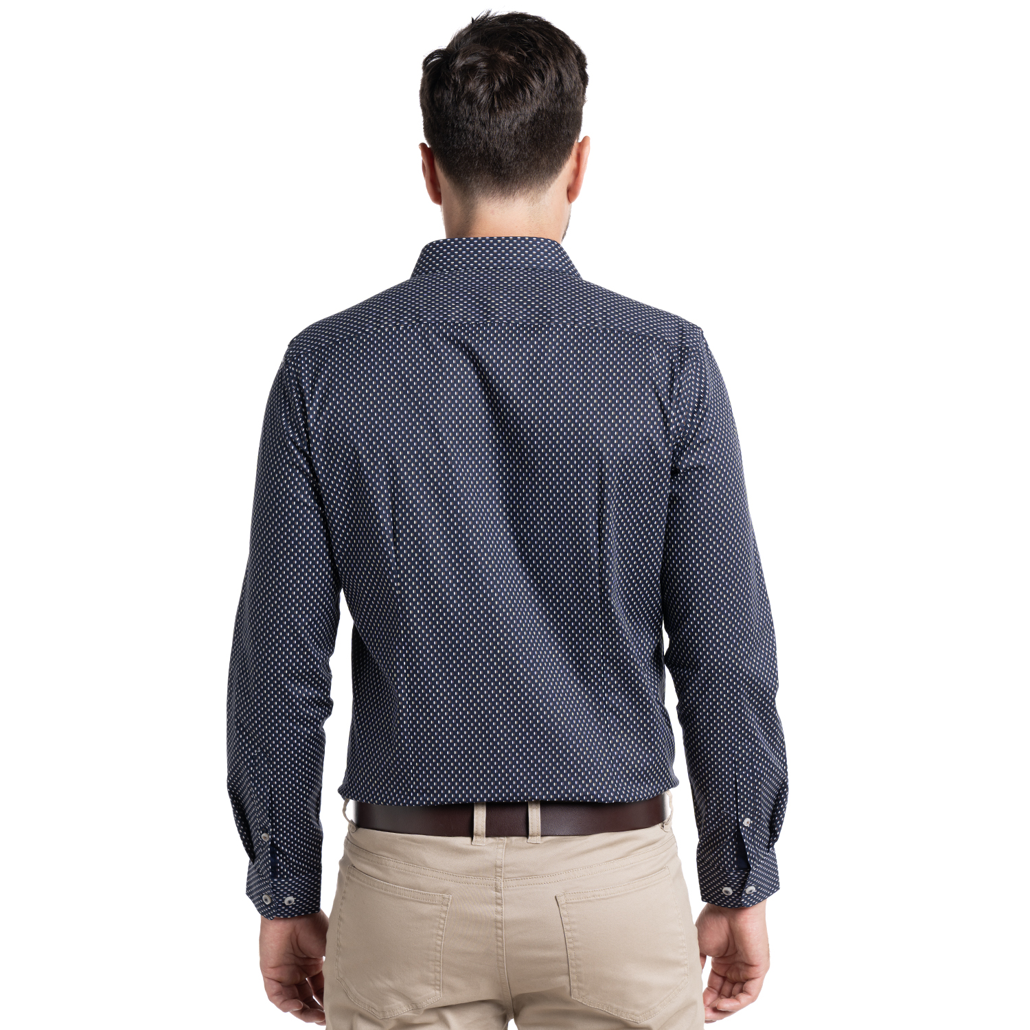 CAMISA TREVIRA ESTAMPADA SEVILLA | AZUL - 2