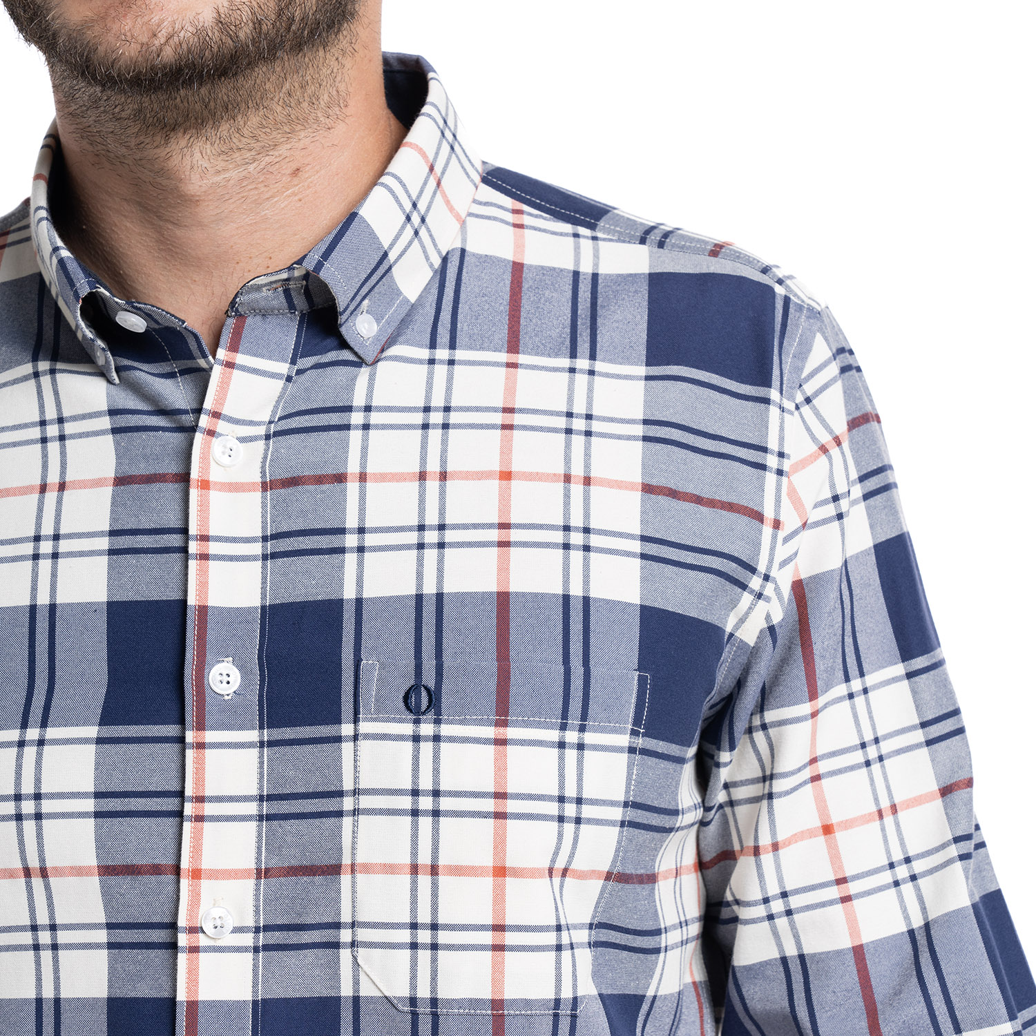 CAMISA OXFORD CUADROS LEÓN | VERDE CLARO - 3