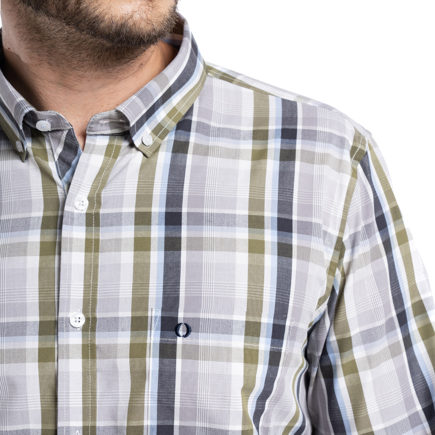 CAMISA TREVIRA CUADROS ALMERÍA | VERDE - 3