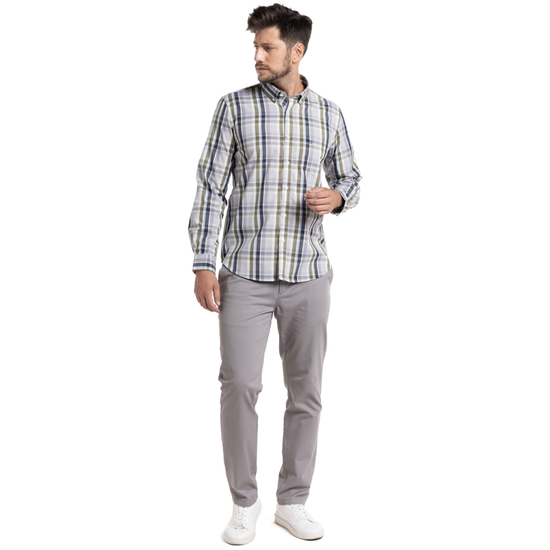 CAMISA TREVIRA CUADROS ALMERÍA | VERDE - 4