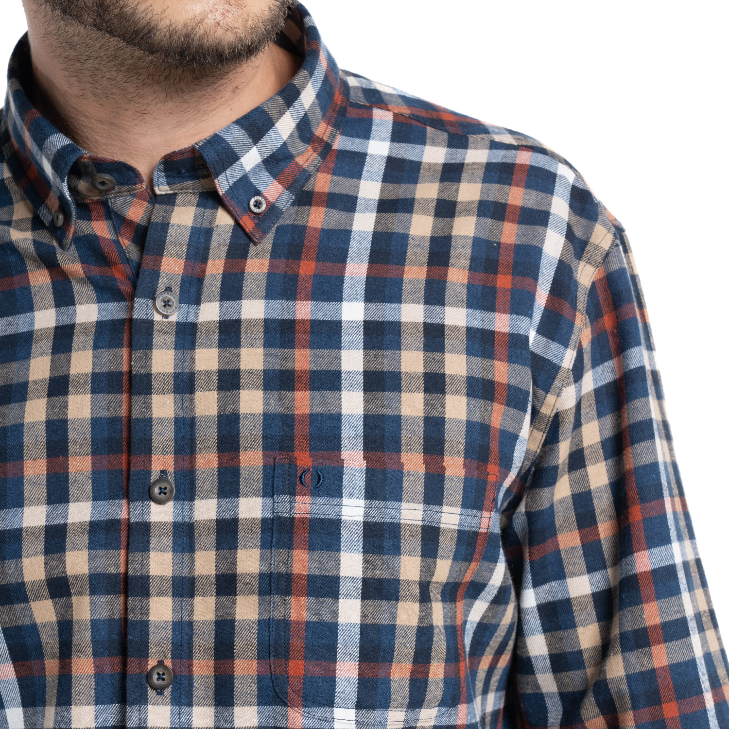 CAMISA VILLELA ALCALÁ | NARANJA - 3