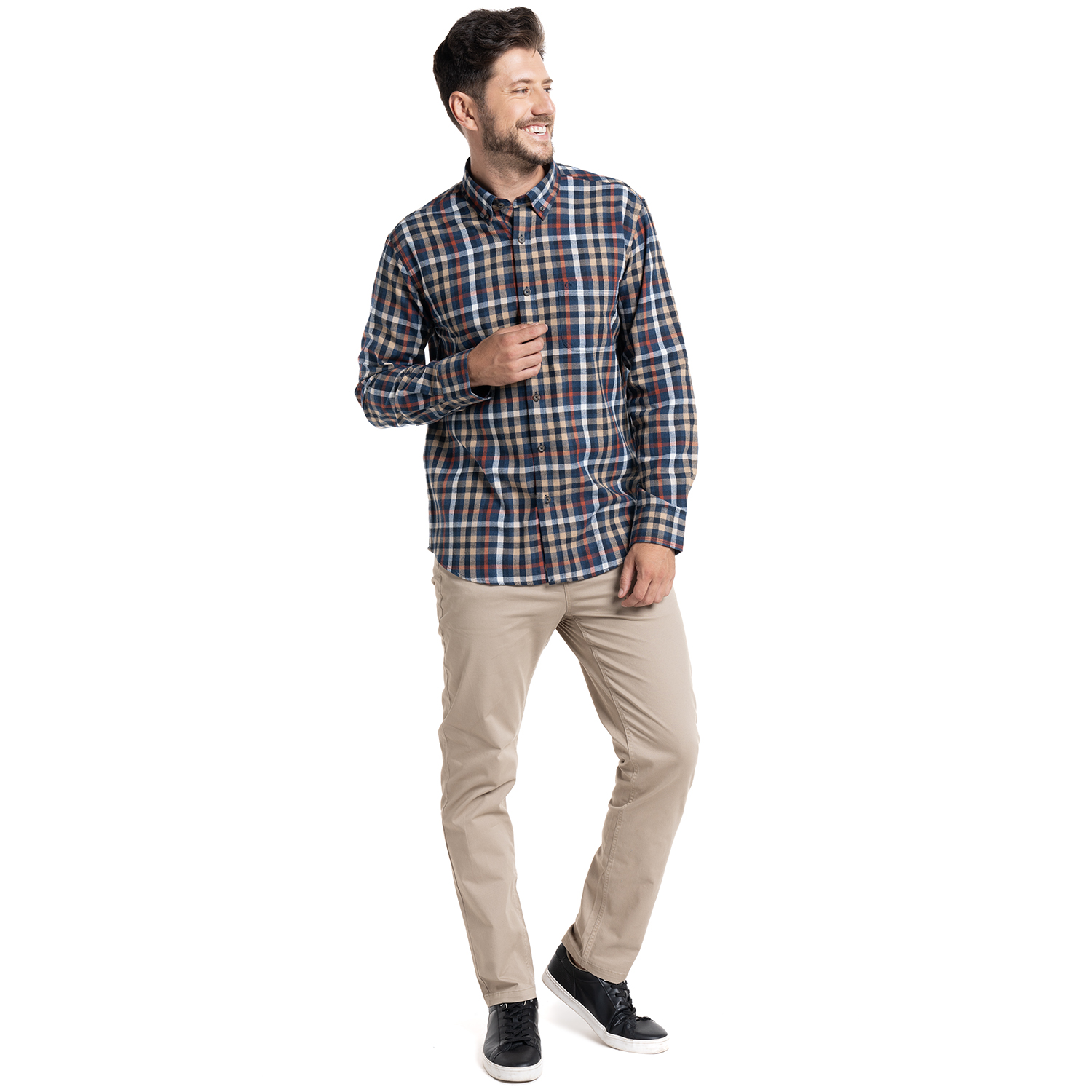 CAMISA VILLELA ALCALÁ | NARANJA - 4