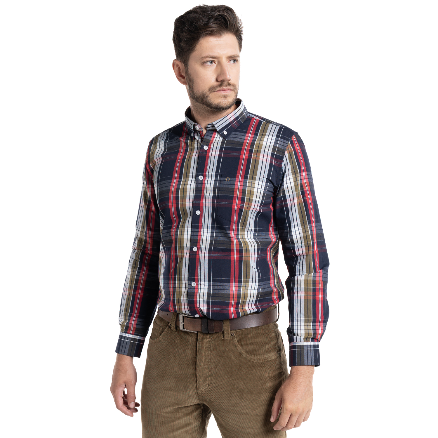 CAMISA TREVIRA CUADROS ALMERÍA | BURDEO - 1