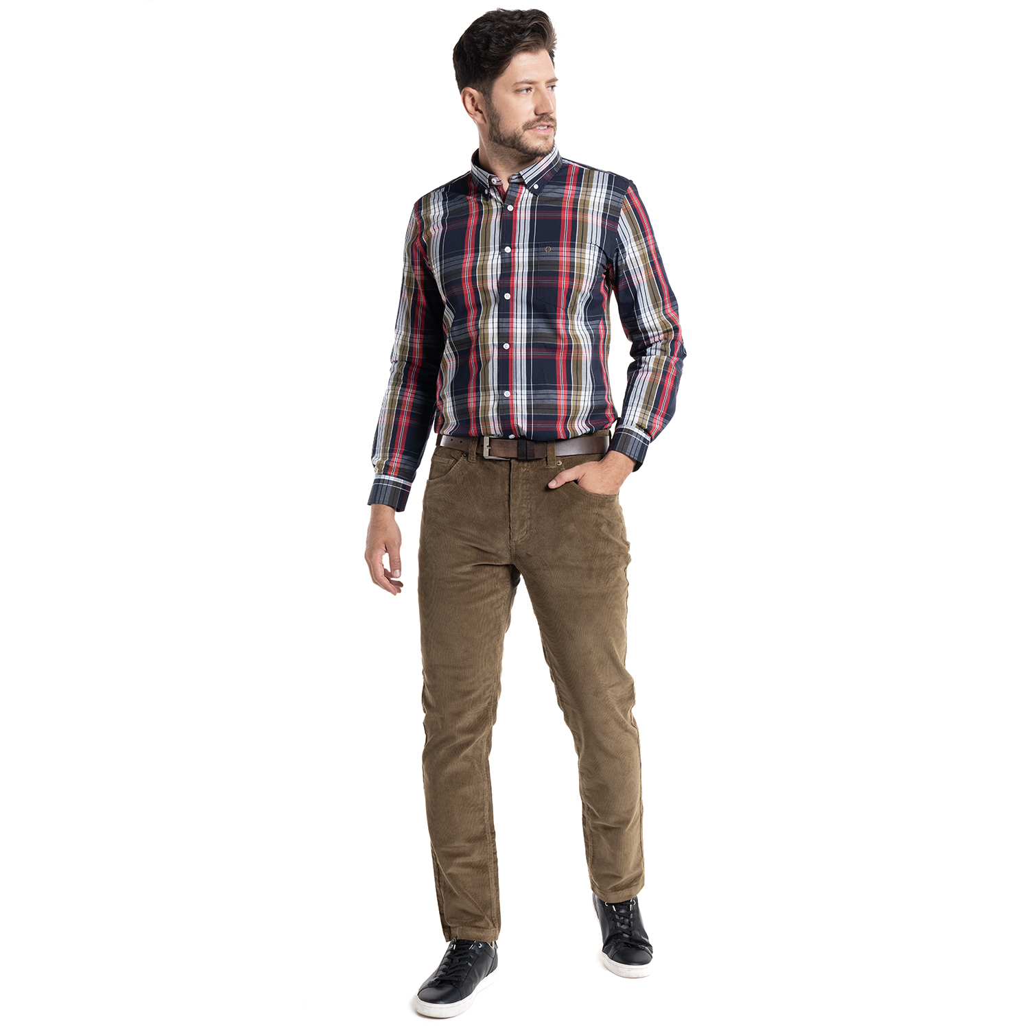 CAMISA TREVIRA CUADROS ALMERÍA | BURDEO - 4