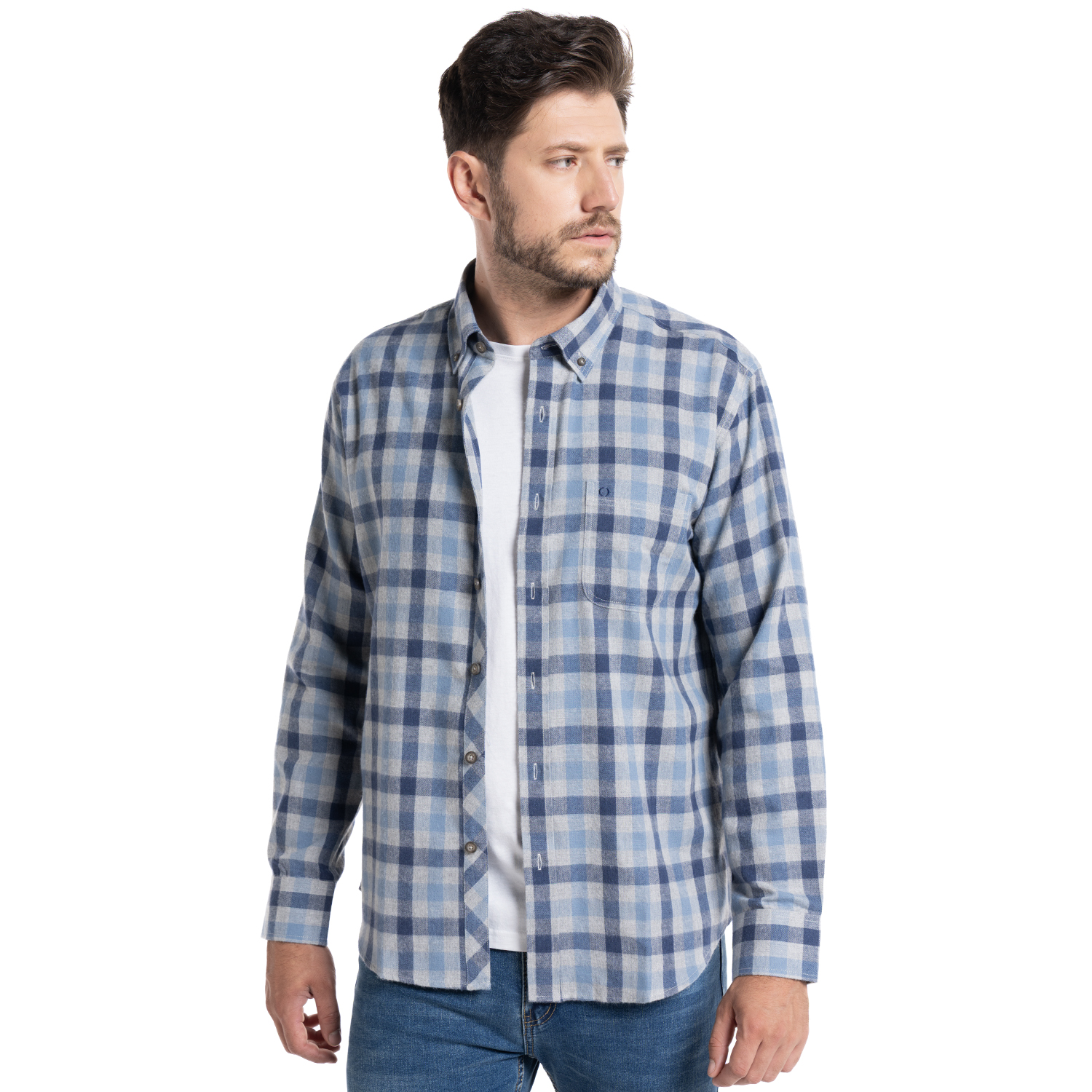 CAMISA VILLELA ALCALÁ | AZUL CLARO - 1