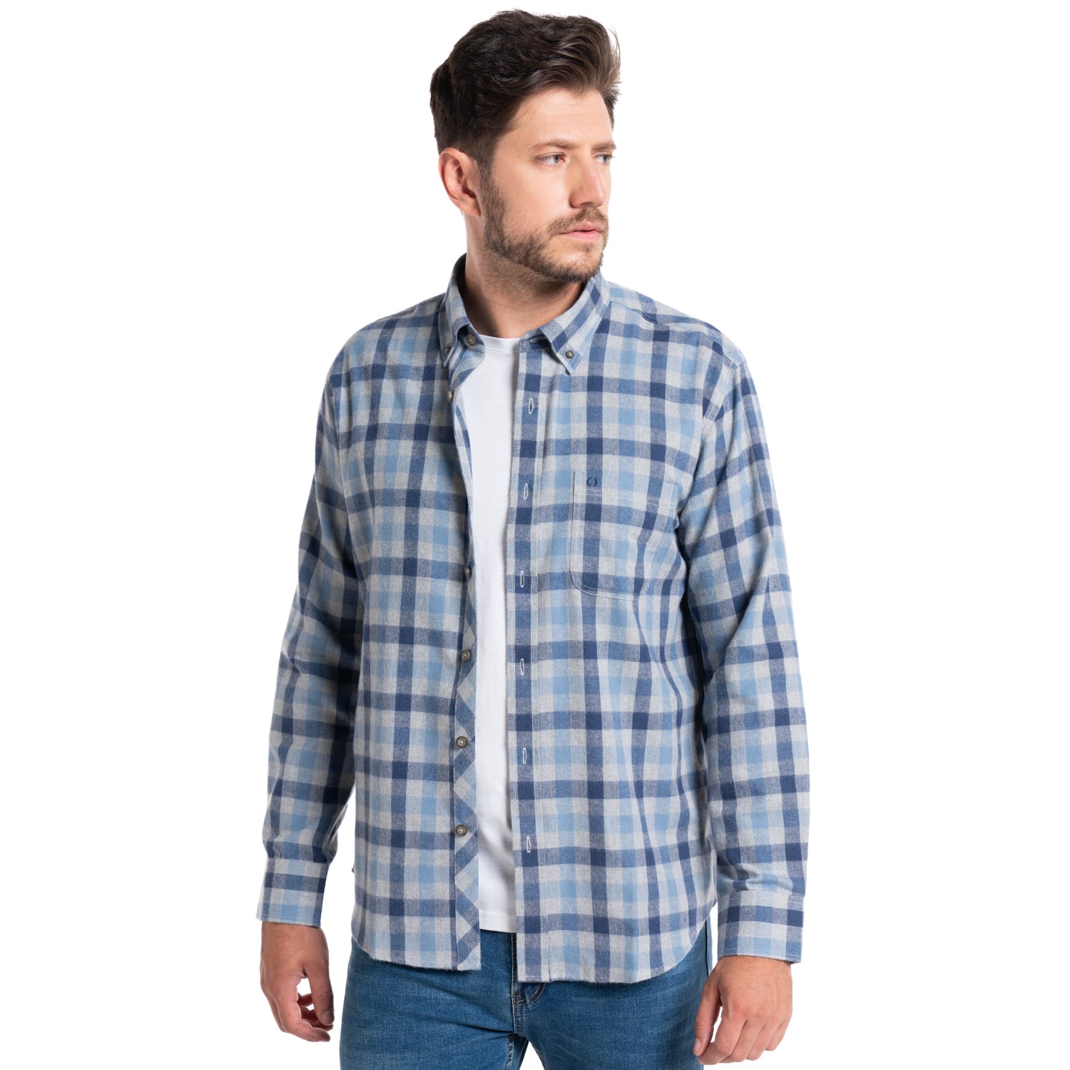 CAMISA VILLELA ALCALÁ | AZUL CLARO - 1
