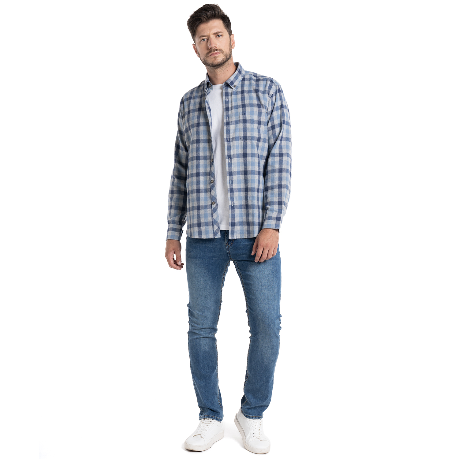 CAMISA VILLELA ALCALÁ | AZUL CLARO - 4
