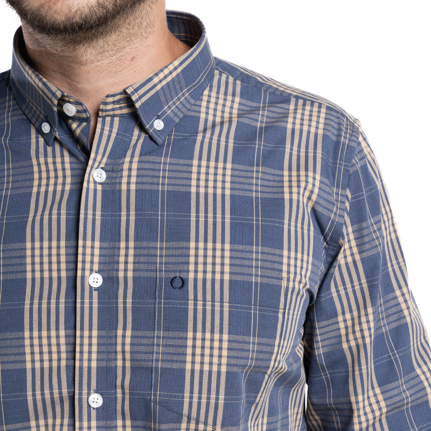CAMISA TREVIRA CUADROS ALMERÍA | TURQUESA - 3
