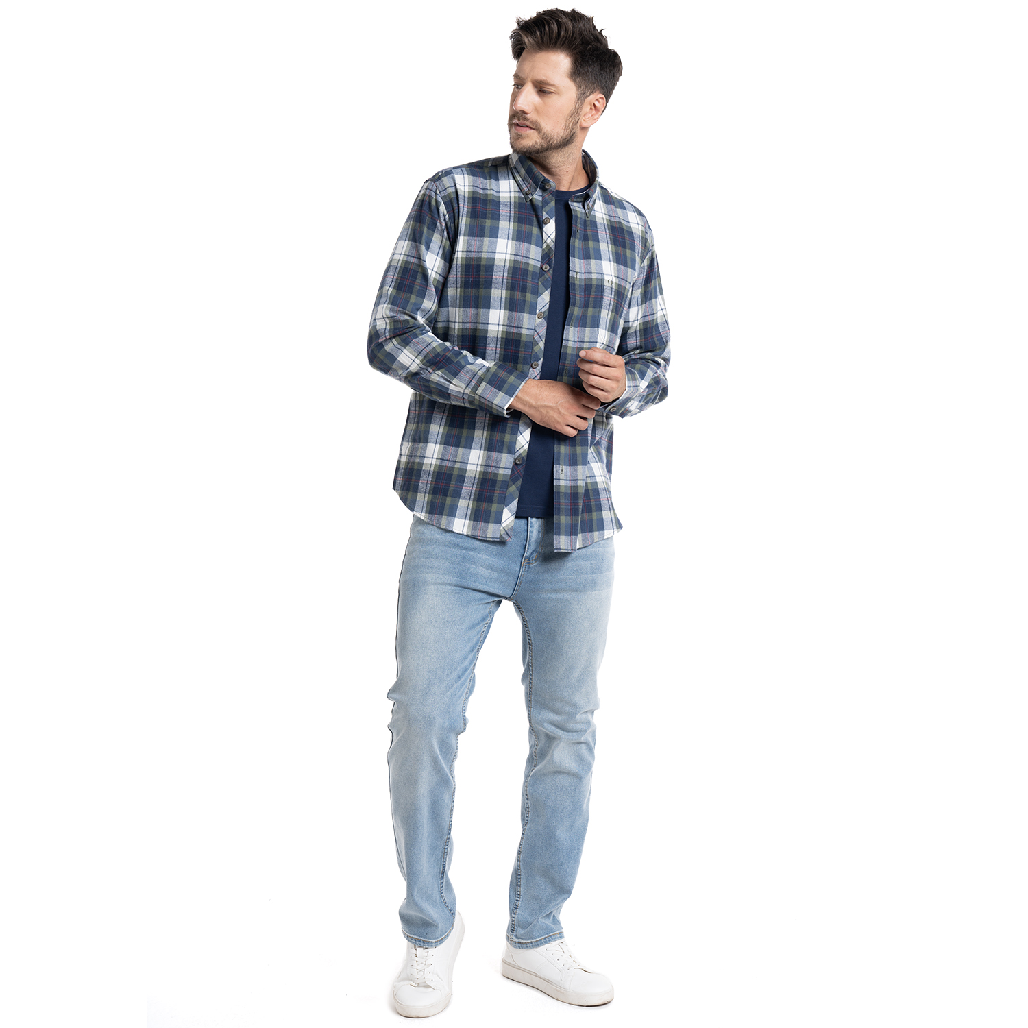 CAMISA VILLELA ALCALÁ | CELESTE - 4