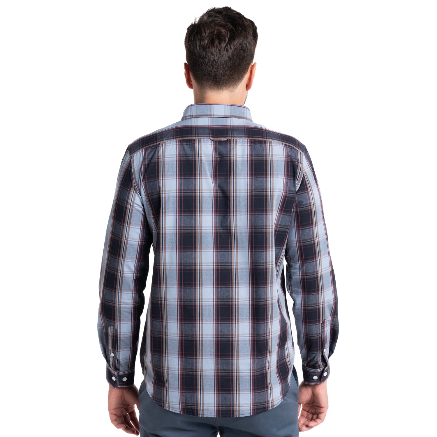 CAMISA TREVIRA CUADROS ALMERÍA | CELESTE - 2