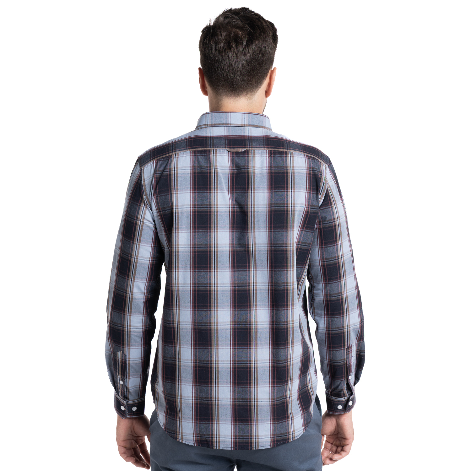 CAMISA TREVIRA CUADROS ALMERÍA | CELESTE - 2