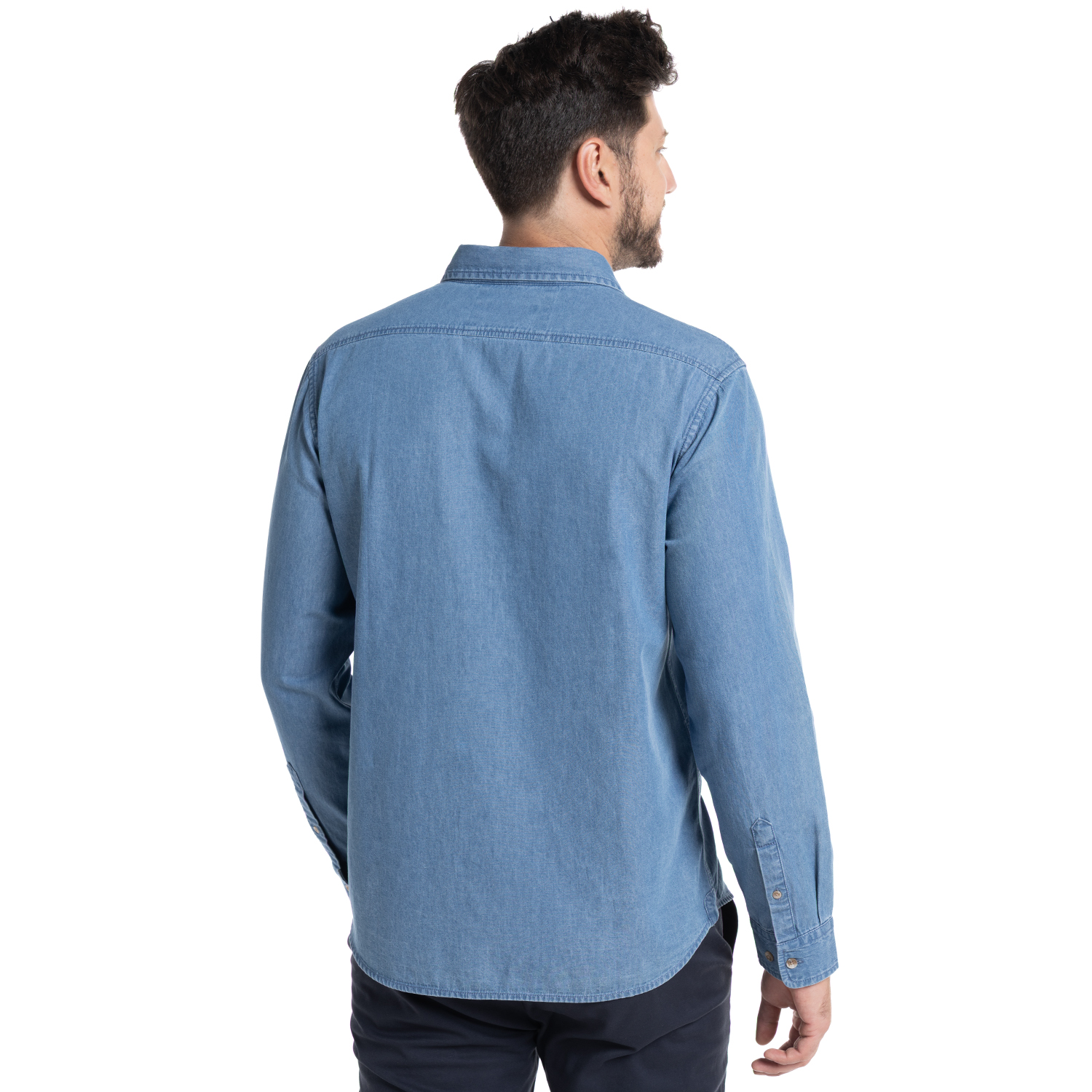 CAMISA DENIM CÁDIZ | CELESTE - 2