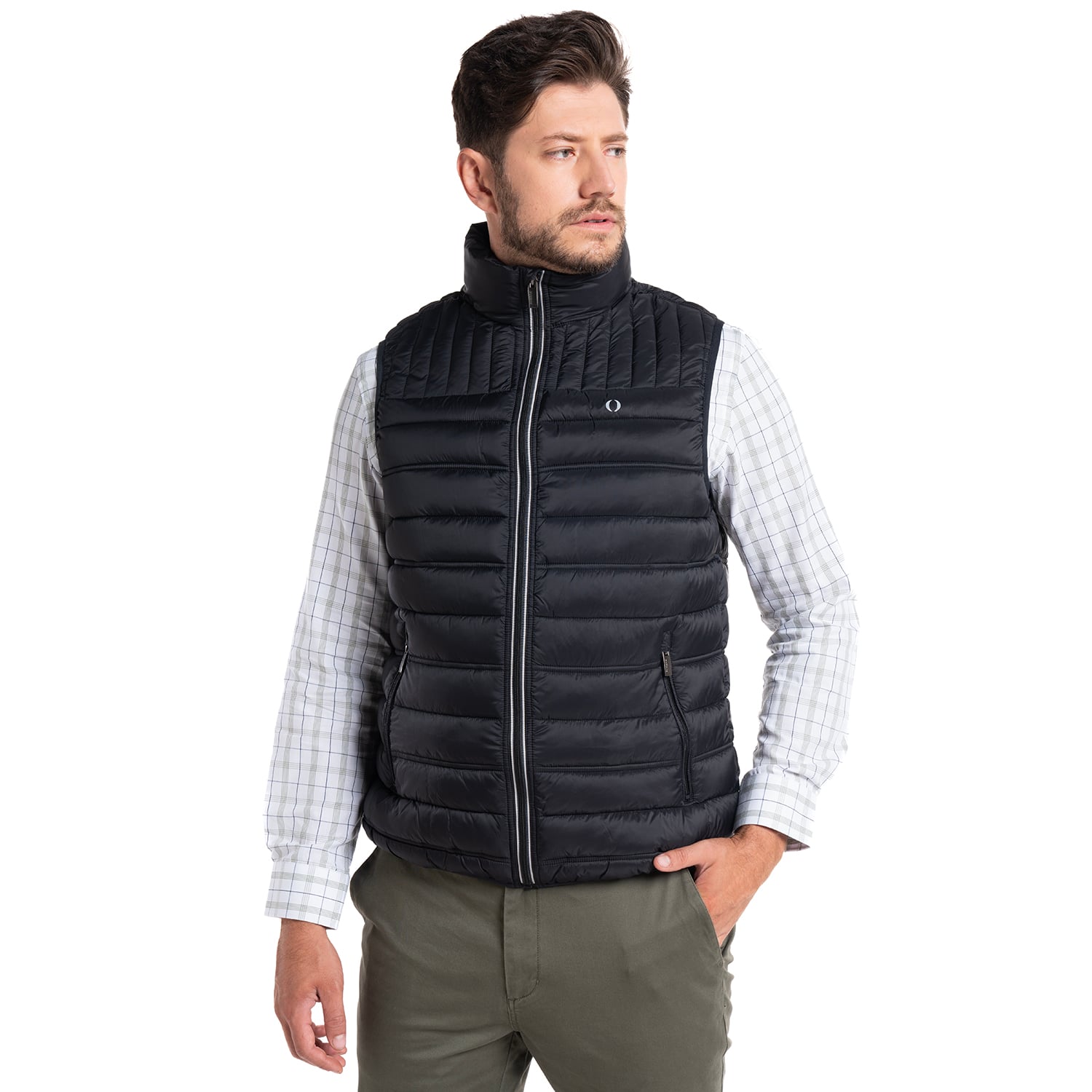 CHAQUETA SIN MANGAS NAVARRA | NEGRO - 1