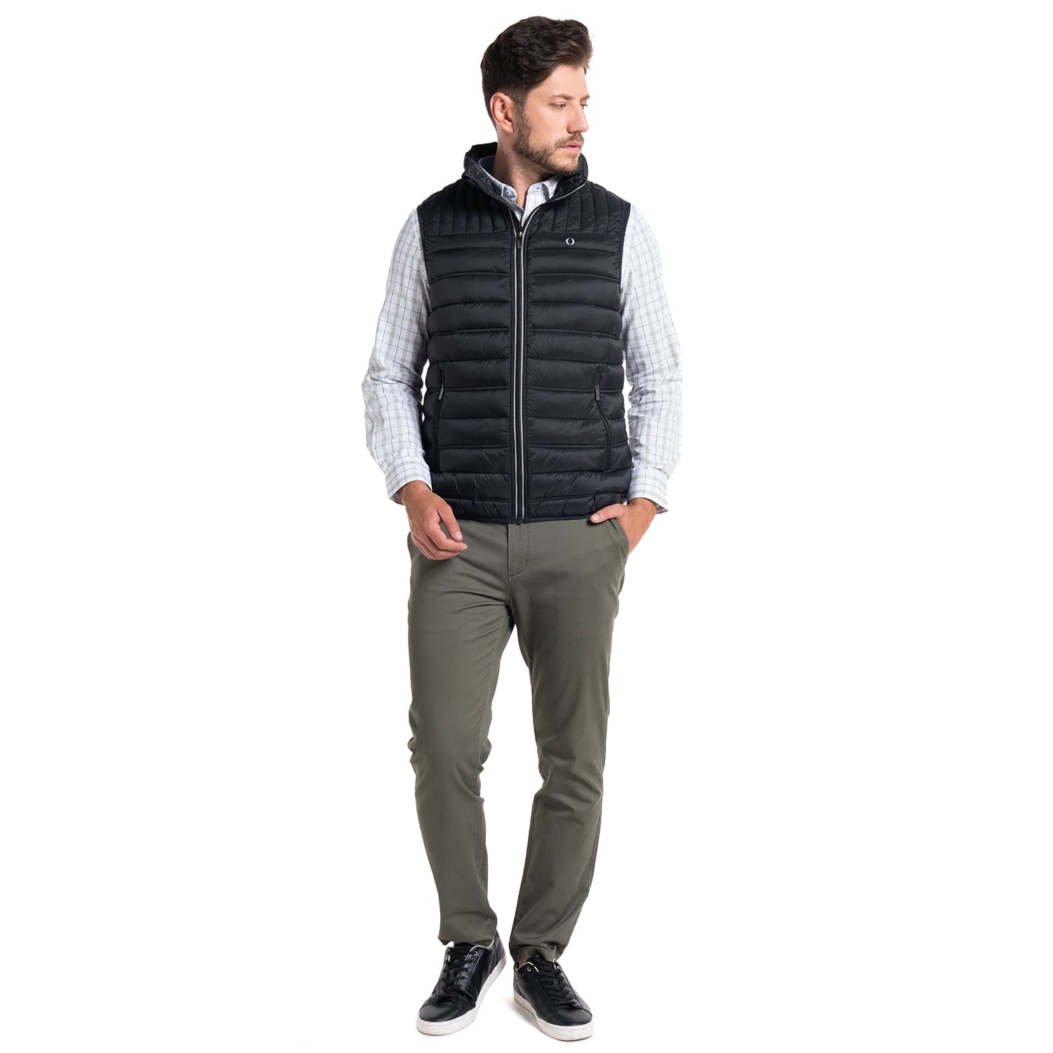 CHAQUETA SIN MANGAS NAVARRA | NEGRO - 4