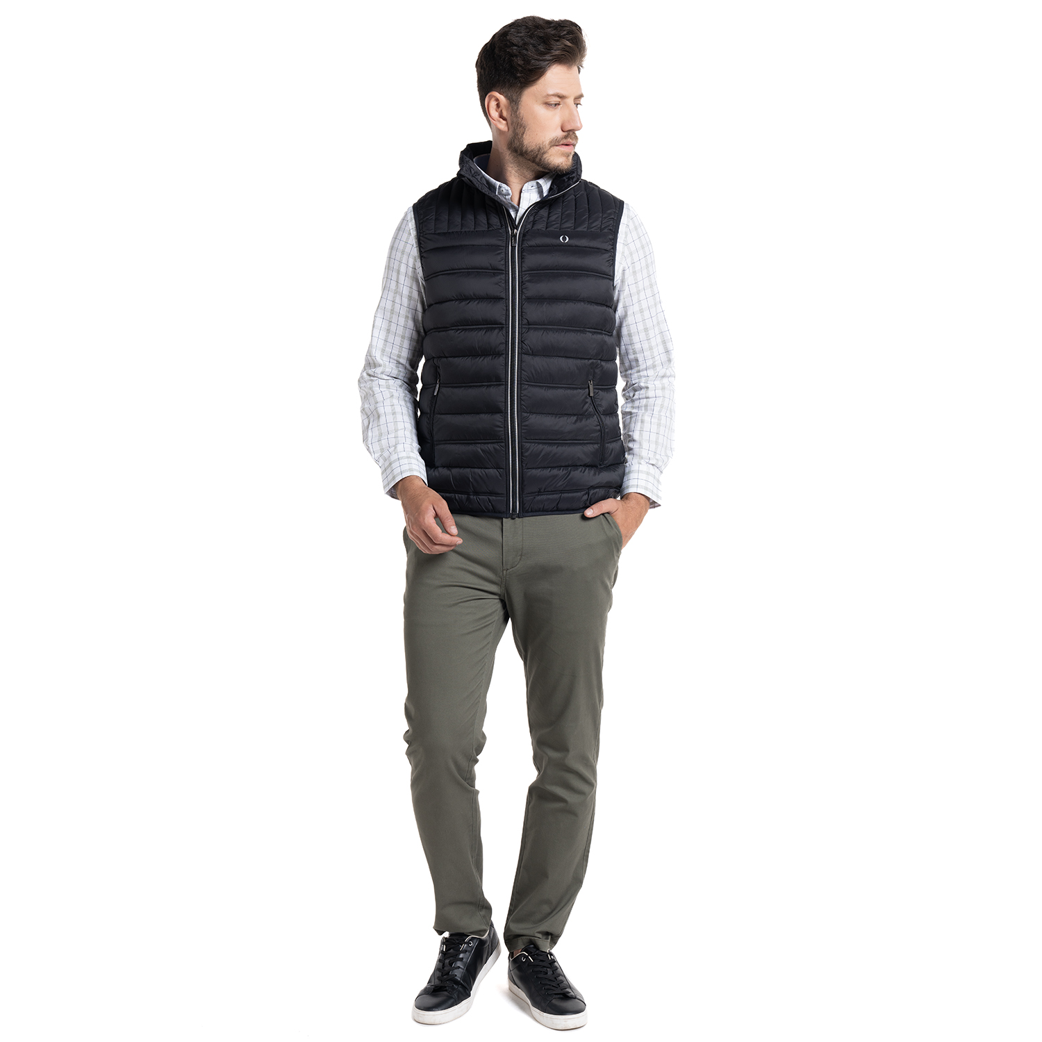 CHAQUETA SIN MANGAS NAVARRA | NEGRO - 4