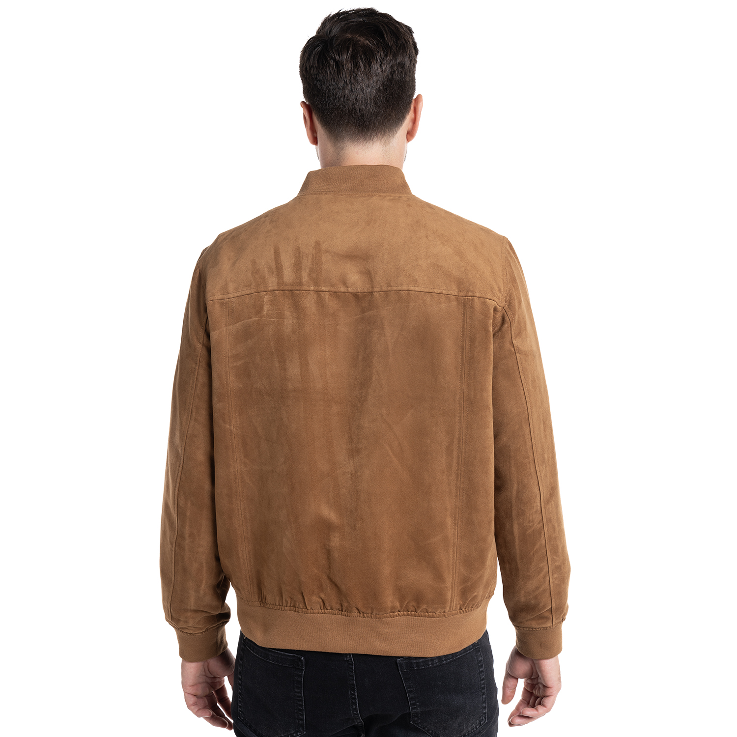 CHAQUETA BOMBER SUEDE CÁCERES | KHAKI - 2
