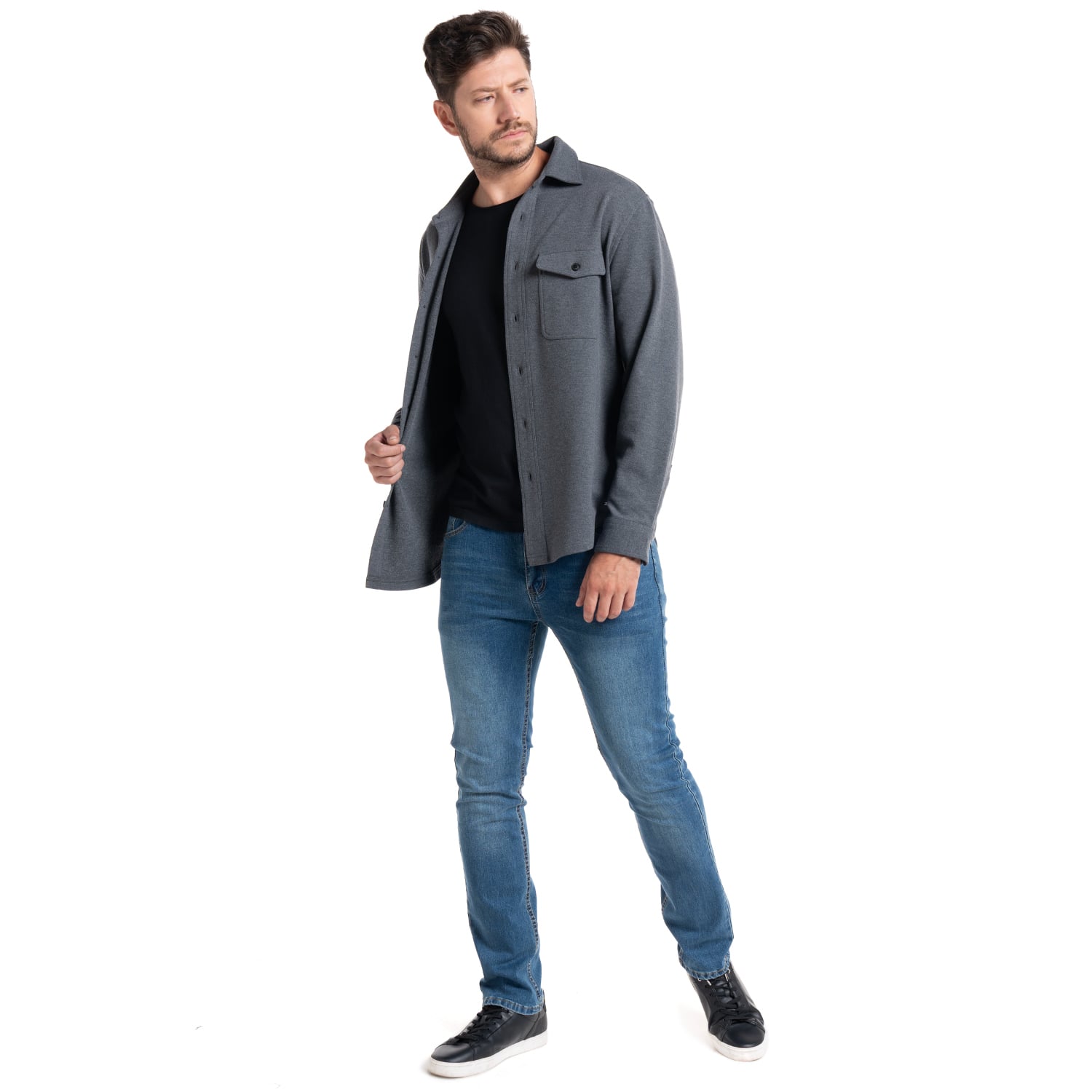 SOBRECAMISA PAMPLONA | GRIS - 4